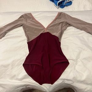 Alicia Two Color Yumiko Leotard